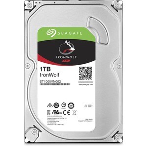 Disco rigido Seagate IronWolf ST1000VN002 - 3.5" Interno - 1 TB - SATA (SATA/600) - Registrazione magnetica convenzionale 