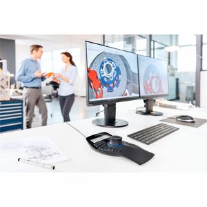 Dispositif d'Entrée 3D 3Dconnexion SpaceMouse Enterprise - USB - 31 Programmable Button(s) - Câble