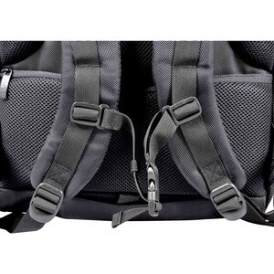 Port MANHATTAN Carrying Case (Backpack) for 35.8 cm (14.1") Notebook - Black - Shoulder Strap