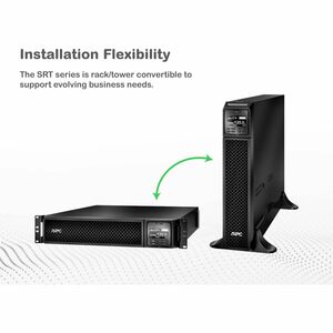 APC Smart-UPS On-Line, 2200VA, Rackmount 2U, 120V, 6x 5-20R+1x L5-20R NEMA outlets, Network Card, Extended runtime, W/ rai