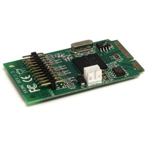 StarTech.com MPEX1394B3, PCIe, IEEE 1394/Firewire, Full-height / Low-profile, PCIe 1.1, Schwarz, Edelstahl, Texas Instrume