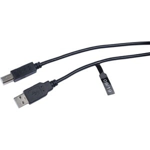 V7 V7E2USB2AB-03M 3,05 m Datentransferkabel - Cable for Computer, Peripheriegerät, Digitalkamera, Drucker, Scanner, Media-