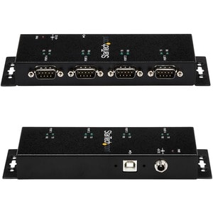StarTech.com ICUSB2324I. Hostschnittstelle: USB 2.0 Type-B, Hub interfaces: Seriell. Produktfarbe: Schwarz, Gehäusemateria