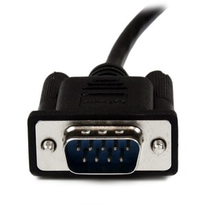 StarTech.com SCNM9FM1MBK. Produktfarbe: Schwarz, Kabellänge: 1 m, Anschluss 1: DB-9. Quantity per pack: 1 Stück(e), Paketb