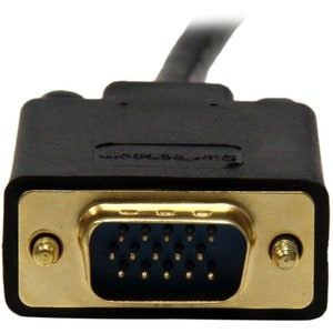 StarTech.com MDP2VGAMM10B. Kabellänge: 3 m, Anschluss 1: mini DisplayPort, Anschluss 2: VGA (D-Sub). Compliance certificat