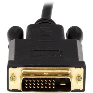 StarTech.com DP2DVIMM3BS. Kabellänge: 0,9 m, Anschluss 1: DisplayPort, Anschluss 2: DVI-D. Gewicht: 74,9 g, Breite: 40 mm,