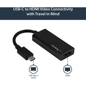 StarTech.com CDP2HD4K60. USB Stecker: USB Typ-C, USB connector gender: Männlich, USB connector form factor: Gerade. Produk