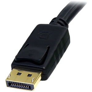 StarTech.com DP4N1USB6 1,83 m KVM-Kabel - 1 Stück - Cable for KVM-Umschalter, Peripheriegerät, Audiogerät, Mikrofon, Tasta