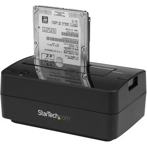 StarTech.com Single Bay USB 3.1 / eSATA to SATA Hard Drive Docking Station, USB 3.1 (10 Gbps)/eSATA Hard Drive Dock, 2.5/3