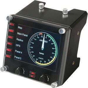 Saitek Flight Instrument Panel - Cable - USB - PC - Black