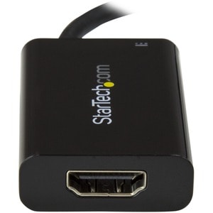 StarTech.com Adattatore video USB-C a HDMI con Power Delivery - 4k 60Hz - 4096 x 2160 Supported - Nero