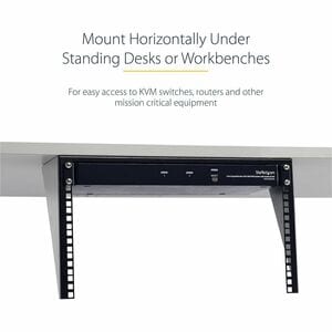 StarTech.com 6U 19-Inch Steel Vertical Rack and Wallmountable Server Rack - Mount server, network or telecommunications de