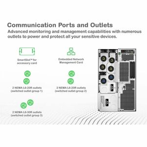 NOBREAK SMART-UPS 8KVA 8KW ENT E SAI 208V BIFASICO