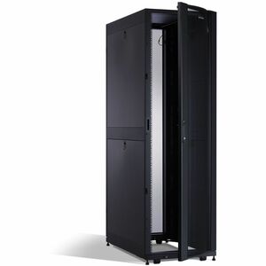CyberPower CR42U11001 Rack Enclosures - 42U 19" Rack Enclosure, 600mm wide, 1070mm deep, hex perforated metal door, 2 side