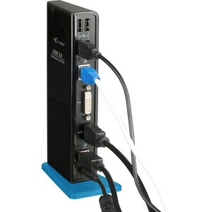 i-tec USB 3.0 Docking Station for Notebook/Tablet PC - 7 x USB Ports - 4 x USB 2.0 - 3 x USB 3.0 - Network (RJ-45) - HDMI 