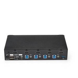 StarTech.com 4-Port HDMI KVM Switch - USB 3.0 - 1080p - 4 Computer(s) - 1 Local User(s) - 1920 x 1080 - 11 x USB - 5 x HDM