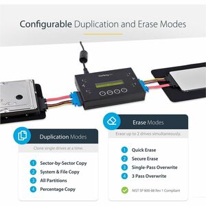StarTech.com Festplattenduplikator - Einzellizenz - TAA-konform