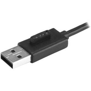 StarTech.com USB-Hub - USB - Extern - Schwarz, Silber - TAA-konform - 4 Total USB Port(s) - 4 USB 2.0 Port(s) - PC, Mac, L