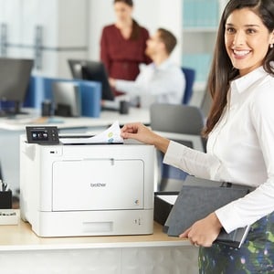 Brother Business Color Laser Printer HL-L8360CDW - Duplex - Color Laser Printer - 33 ppm Mono / 33 ppm Color - Ethernet - 