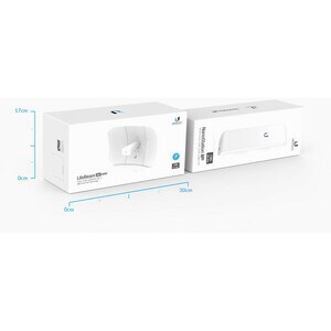 Ubiquiti LiteBeam AC Gen2 LBE-5AC-Gen2 IEEE 802.11ac 450 Mbit/s Wireless Bridge - 5 GHz - MIMO Technology - 1 x Network (R