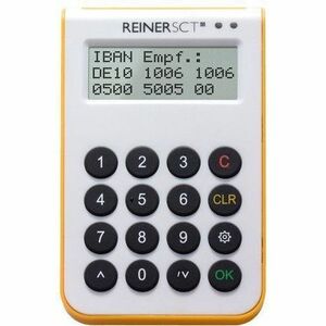 Reinersct cyberJack Kontakt Smartcard-Lesegerät - Weiß, Gelb - KabelUSB 2.0 Typ B