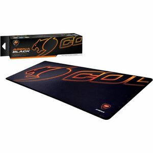 COUGAR Arena CGR-BBRBS5H-ARE Sacapunta extra grande Alfombrilla para ratón de juego - x 800mm - Negro, Naranja - Caucho na