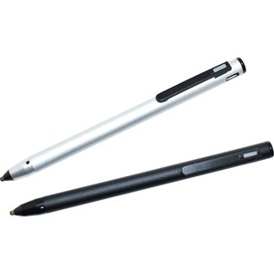Dicota Stylus - 1 - 2,80 mm - Aktiv - Ersetzbare Stylus-Spitze - Aluminium - Schwarz - Smartphone, Tablet Unterstütztes Gerät