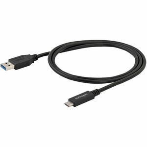 StarTech.com USB to USB C Cable - 1m / 3 ft - USB 3.0 (5Gbps) - USB A to USB C - USB Type C - USB Cable Male to Male - USB