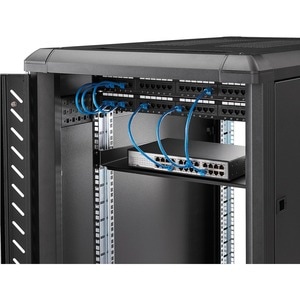 StarTech.com Server Rack Fachboden 1 HE - 25 cm Tief - 20,05 kg Static/Stationary Weight Capacity