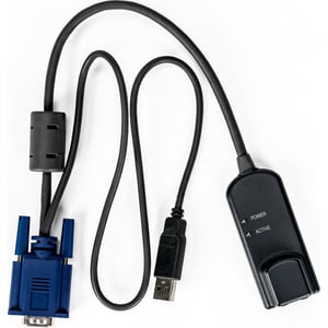VERTIV 35.56 cm RJ-45/USB/VGA Server Interface Module - TAA Compliant - Cable for Video Device, Switch, Keyboard/Mouse - F
