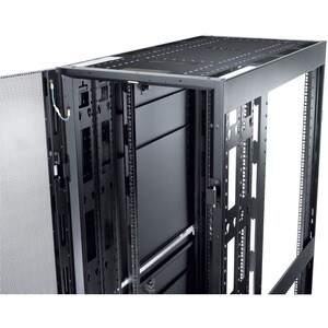 APC by Schneider Electric NetShelter SX 42U Floor Standing Rack Cabinet for Server - 482.60 mm Rack Width - Black - 1022.7