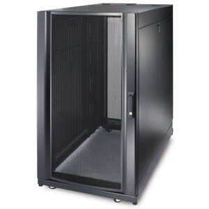 APC by Schneider Electric NetShelter SX 24U Floor Standing Enclosed Cabinet Rack Cabinet for Server, Storage - 482.60 mm R