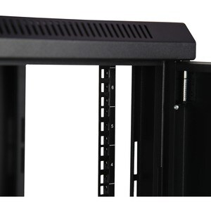 StarTech.com 2-Post 6U Wall Mount Network Cabinet, 19" Wall-Mounted Server Rack for Data / IT Equipment, Small Lockable Ra