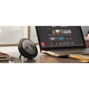 Jabra Speak 710-UC Wired/Wireless Bluetooth Speakerphone - Skype for Business - 6 Meeting Persons CapacityOmni-directional