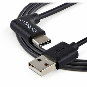 StarTech.com USB to USB C Cable â€" 91cm (3 ft.) â€" Right Angle USB Cable â€" USB A to USB C Cable â€" USB 2.0 Cable â€" 