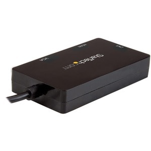 StarTech.com Adaptateur multiport USB-C - 3 en 1 - USB Type-C vers HDMI DVI ou VGA - USB Type-C - HDMI - DVI - VGA - Filaire