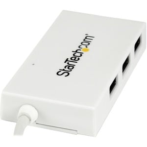 StarTech.com USB-Hub - USB-Typ C - Extern - Weiß - TAA-konform - 4 Total USB Port(s) - 4 USB 3.0 Port(s) - PC, Mac, Linux