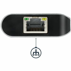 StarTech.com Adattatore Multiporta USB-C - Lettore Schede SD - Power Delivery - 4K HDMI - GbE - 2x USB 3.0 - 1 Display sup
