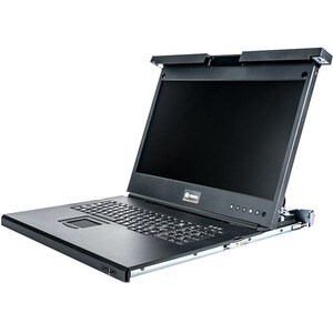 Vertiv AVOCENT LRA185KMM LCD Rack Console - 1 Computer(s) - 47 cm (18.5") LCD - 1600 x 1200 - 3 x USB - 1 x VGA - Keyboard