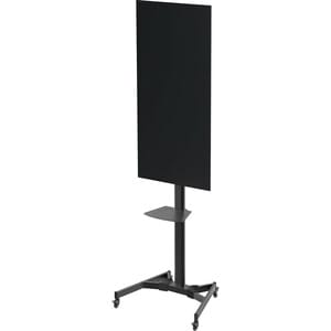 Digitus Height Adjustable Display Stand - Up to 177.8 cm (70") Screen Support - 50 kg Load Capacity - 2 x Shelf(ves) - 218