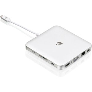 IOGEAR Compact USB-C Docking Station with PD Pass-Thru - for Notebook - 60 W - USB Type C - 3 x USB Ports - 3 x USB 3.0 - 