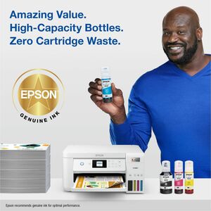 Epson T502, Black Ink Bottle - Inkjet - Black - 1 Each