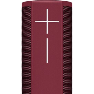Ultimate Ears Megablast Portable Bluetooth Smart Speaker - Alexa Supported - Red - 60 Hz to 20 kHz - 360° Circle Sound - W