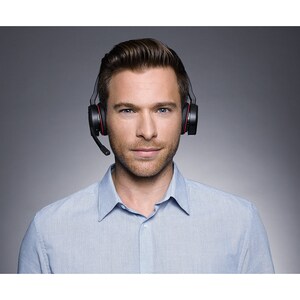 Jabra EVOLVE 75 MS Wireless Over-the-head Stereo Headset - Binaural - Circumaural - 3048 cm - Bluetooth - 20 Hz to 20 kHz 