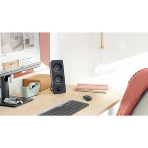 Logitech Z207 Bluetooth Sistema de colunas - 5 W RMS - Preto - 2 Pack