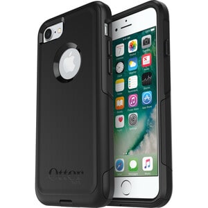 OtterBox Commuter Case for Apple iPhone 6, iPhone 6s, iPhone 7, iPhone 8 Smartphone - Black - 1 - Damage Resistant, Shock 