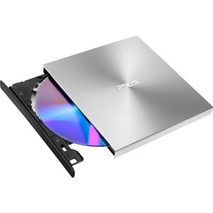 Asus ZenDrive SDRW-08U9M-U DVD-Writer - External - Silver - DVD-RAM/±R/±RW Support - 24x CD Read/24x CD Write/24x CD Rewri