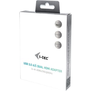 i-tec USB Type C Docking Station for Notebook, Tablet PC - 1 x USB Ports - 1 x USB 3.0 - HDMI - Thunderbolt - Wired