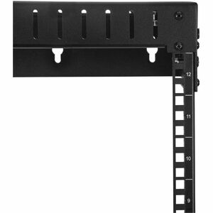 StarTech.com 12U 19" Wall Mount Network Rack - Adjustable Depth 12-20" Open Frame for Server Room /AV/Data/Computer Equipm