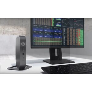 HP t530 Thin Client G-Series GX-215JJ Dual-core (2 Core) 1.50 GHz - 4 GB RAM DDR4 SDRAM - 8 GB Flash Radeon R2E Graphics -